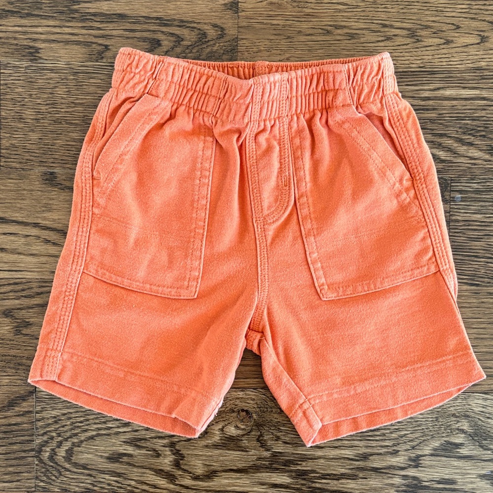 Tea Collection Vibrant Orange Kids Shorts